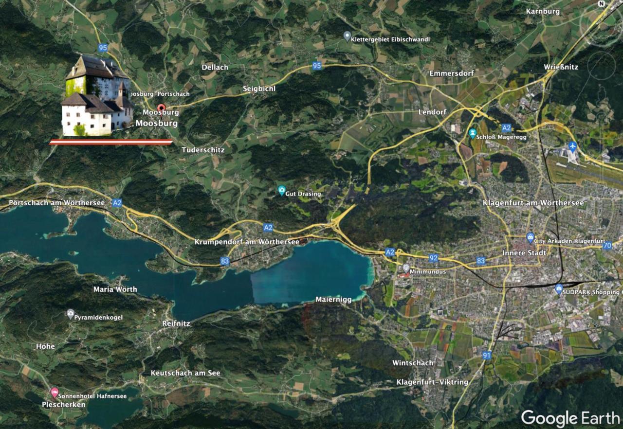 Schloss Moosburg Gaestehaus 외부 사진