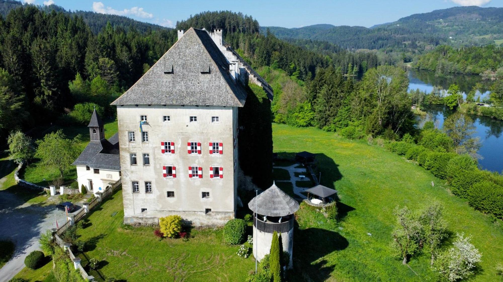 Schloss Moosburg Gaestehaus 외부 사진